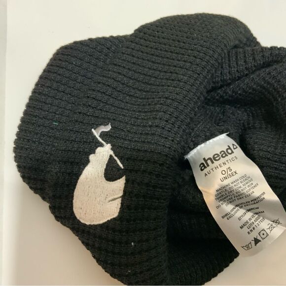 Ahead Authentic Beanie hat black white - Picture 4 of 5